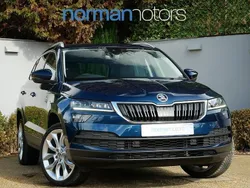 Blue Used 2021 Skoda Karoq SUV | £22,995 (Fair price)