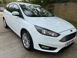 White Used 2018 Ford Focus Zetec Estate | £4,995 (Super price)