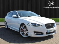 White Used 2014 Jaguar XF Sportbrake Portfolio Estate | £7,385 (Good price)