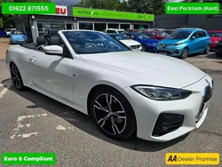 White Used 2021 BMW 420 M Sport Cabriolet | £27,499 (Fair price)
