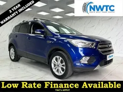 Blue Used 2017 Ford Kuga Titanium SUV | £8,995 (Fair price)