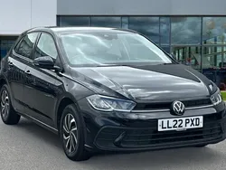Black Used 2022 VW Polo Life Hatchback | £16,098 (Fair price)
