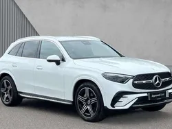 Manufaktur opalite white bright Used 2024 Mercedes GLC300 AMG Line Premium SUV | £48,131 (Expensive)
