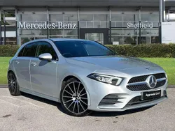 Silver Used 2020 Mercedes A200 AMG line Hatchback | £18,685 (Fair price)