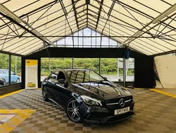 Blue Used 2017 Mercedes CLA200 AMG line Coupe | £13,750 (Fair price)