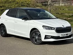 Moon white metallic black magic pearl effect Used 2024 Skoda Fabia Colour Edition Hatchback | £15,995 (Fair price)