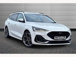 White Used 2022 Ford Focus ST-Line Estate | £18,295 (Expensive)