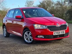 Red Used 2019 Skoda Fabia SE Hatchback | £9,950 (Fair price)