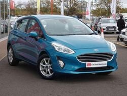 Blue Used 2018 Ford Fiesta Zetec Hatchback | £7,399 (Good price)