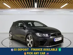 Black Used 2016 VW Golf VII R Hatchback | £15,099 (Fair price)