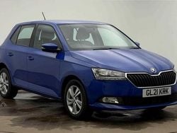 Blue Used 2021 Skoda Fabia SE Hatchback | £10,695 (A bit pricey)
