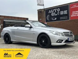 Silver Used 2011 Mercedes E350 Cabriolet | £6,490 (Fair price)