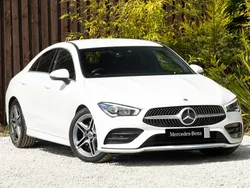 White Used 2019 Mercedes CLA200 AMG line Coupe | £22,498 (A bit pricey)