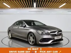 Grey Used 2018 Mercedes CLA180 AMG line Sedan | £12,049 (Good price)