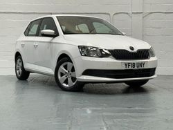 White Used 2018 Skoda Fabia SE Hatchback | £8,945 (Good price)