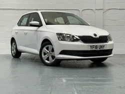 White Used 2018 Skoda Fabia SE Hatchback | £8,945 (Good price)