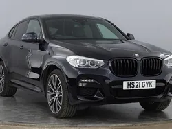 Black Used 2021 BMW X4 M Sport SUV | £34,995 (Fair price)