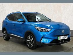 Blue Used 2022 MG ZS Trophy Sedan | £15,112 (Fair price)