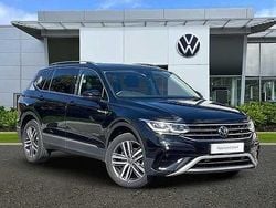 Deep black Used 2023 VW Tiguan Allspace Elegance SUV | £28,694 (Fair price)