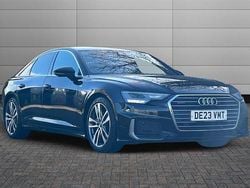 Brilliant black Used 2023 Audi A6 S-Line Sedan | £30,600 (Fair price)