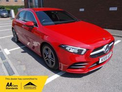 Red Used 2019 Mercedes A200 AMG Line Premium Hatchback | £17,995 (Fair price)