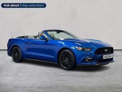 Blue Used 2017 Ford Mustang Cabriolet | £22,499