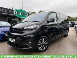Black Used 2025 Peugeot e-Traveller Allure MPV | £32,495 (Fair price)
