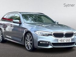 Blue Used 2017 BMW 530 M Sport Estate | £20,500 (Fair price)