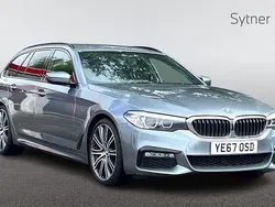 Blue Used 2017 BMW 530 M Sport Estate | £21,500 (A bit pricey)