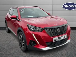 Red Used 2020 Peugeot 2008 Allure Premium SUV | £12,596 (Fair price)