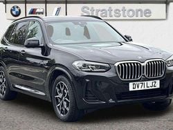 Black Used 2021 BMW X3 M Sport SUV | £32,695 (Fair price)