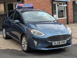 Blue Used 2018 Ford Fiesta Titanium Hatchback | £8,995 (Expensive)