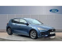 Blue Used 2024 Ford Focus ST-Line Hatchback | £18,216 (Fair price)