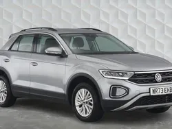 Silver Used 2023 VW T-Roc Life SUV | £23,541 (Fair price)