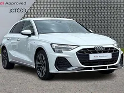 White Used 2025 Audi A3 e-tron S-Line Hatchback | £31,000 (Expensive)