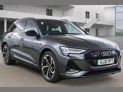 Grey Used 2021 Audi e-tron Black Edition SUV | £27,900 (Fair price)