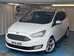 White Used 2016 Ford Grand C-Max Titanium MPV | £6,490 (Fair price)