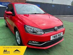 Red Used 2016 VW Polo Match Hatchback | £7,495 (Fair price)