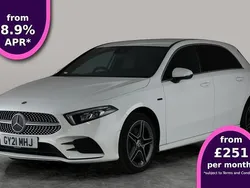 White Used 2021 Mercedes A250 AMG line Hatchback | £17,433 (Good price)