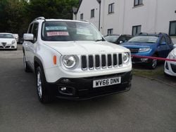 White Used 2016 Jeep Renegade Limited SUV | £7,495 (Fair price)