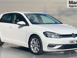 White Used 2018 VW Golf VII SE Hatchback | £9,900 (Fair price)