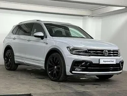 Silver Used 2018 VW Tiguan Allspace R-line SUV | £21,790 (A bit pricey)