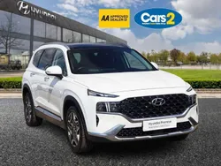 White Used 2022 Hyundai Santa Fe Ultimate SUV | £28,736 (Fair price)