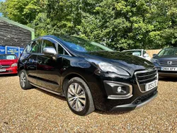 Black Used 2014 Peugeot 3008 Active Hatchback | £4,295 (Fair price)
