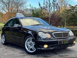 Black Used 2002 Mercedes C32 AMG AMG Sedan | £6,989