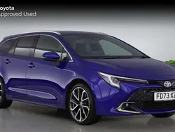 Juniper blue Used 2024 Toyota Corolla Sport Estate | £25,765 (Fair price)