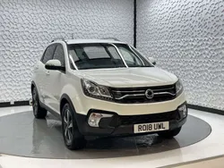 White Used 2018 Ssangyong Korando Estate | £8,500 (Fair price)
