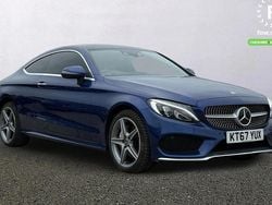 Blue Used 2018 Mercedes C220 Active Coupe | £19,099 (Fair price)