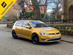 Yellow Used 2019 VW Golf VII SE Hatchback | £10,995 (Good price)