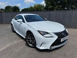 White Used 2016 Lexus RC300h Sport Line Coupe | £16,900 (Fair price)
